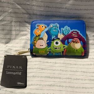 Loungefly Disney Blue Monsters Wallet